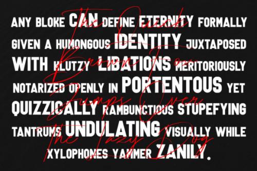 Lanterosy Sans Serif 1