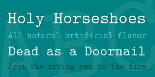 LatinModern Mono Font 1