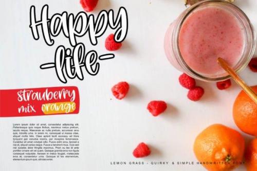 Lemon Grass Font 2