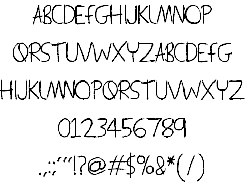 Living Dead Girl Font 2