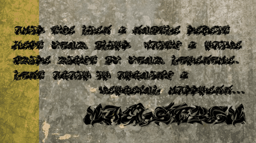 MAELSTROM Font 1
