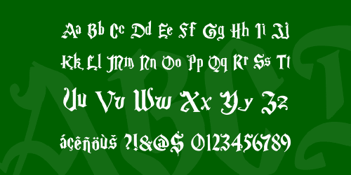 Magic School Font 3