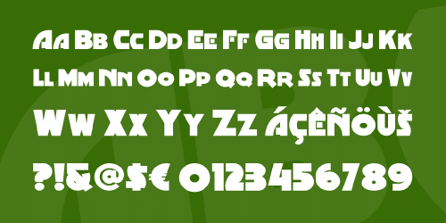 Minstrel Poster Font 1