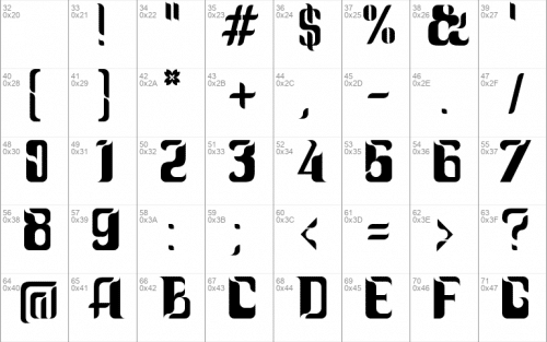 Nebula Font 2