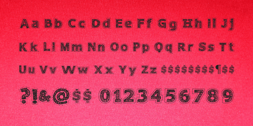 Needlework Perfect Font 3