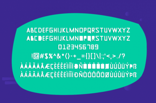New Year Font 2