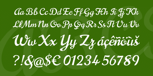 Norican Font 4