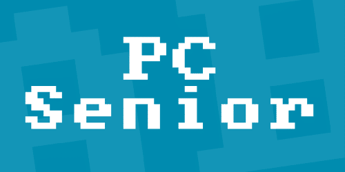 PC Senior Font 1