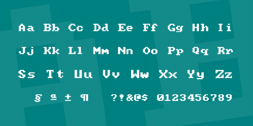 PC Senior Font 4