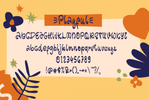 Playful Font 3