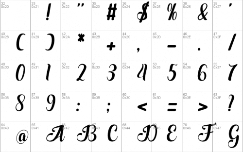 Quantum Calligraphy Font 1