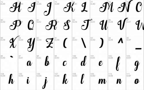 Quantum Calligraphy Font 2