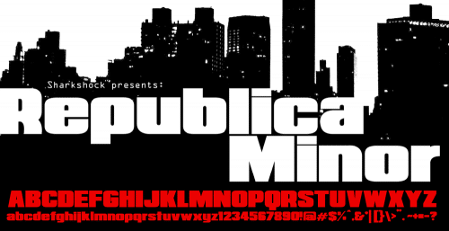 Republica Minor Font