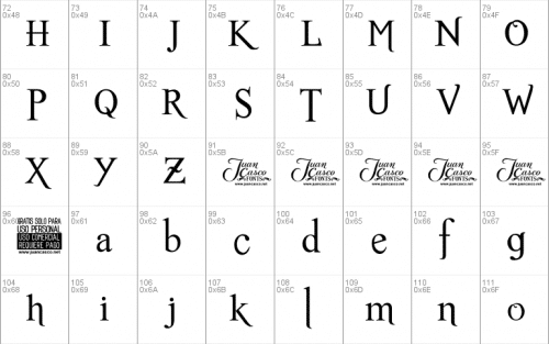 Romance Fatal Serif Font 3