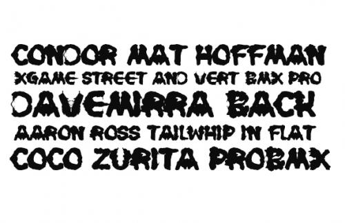 Rorschach Font 1