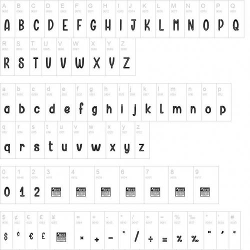 Rubbers-Font-0
