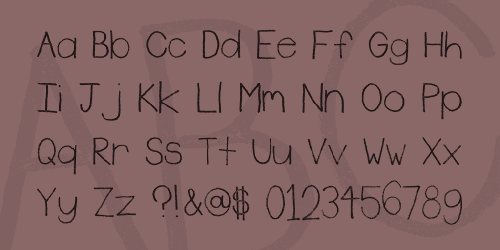 Rudiment Font 1