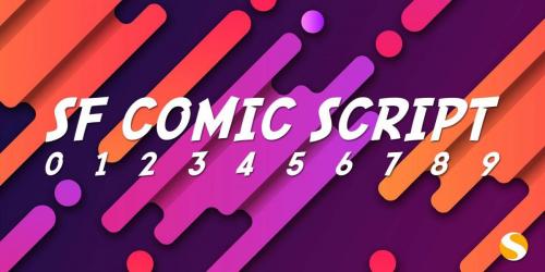 SF Comic Script Font 1