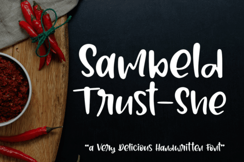 Sambeld Trust-She Font