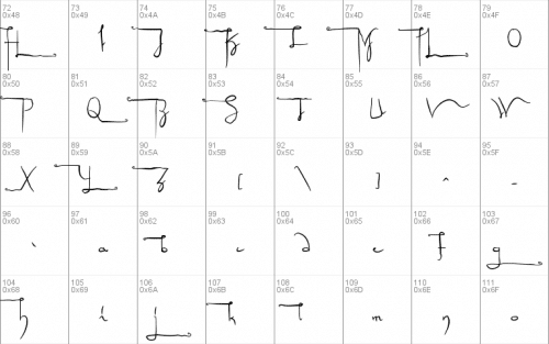 Sculptors Hand Font 3