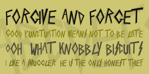 Slaytanic Font 1