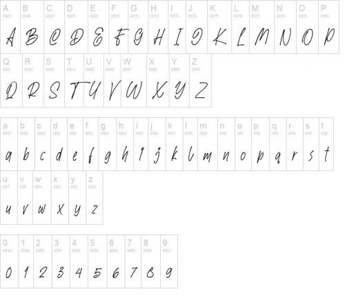Speed-Written-Font-10