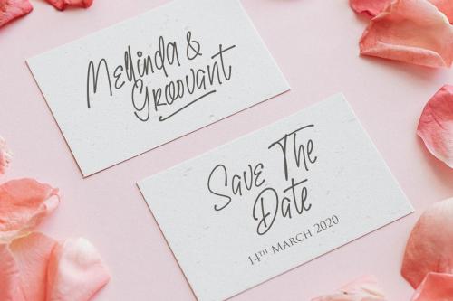 Speed Written Font 5