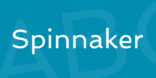 Spinnaker Font 1