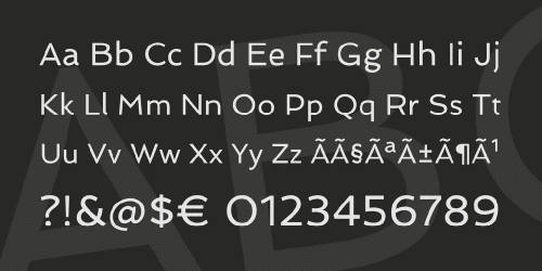 Spinnaker Font 4