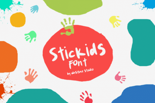 Stickids Font 1
