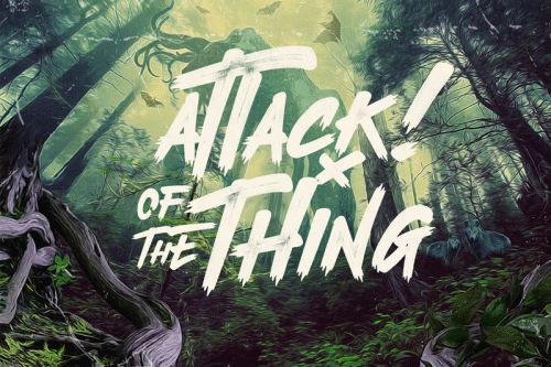The Midnight (Slant) Font