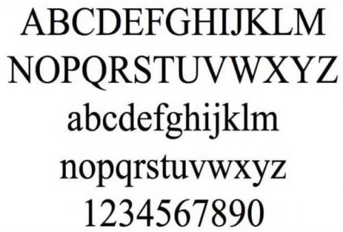 Tiffany and CO Font 2