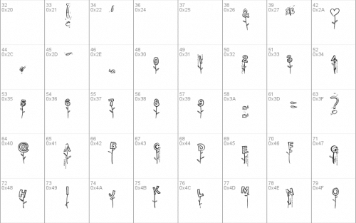 Typo Garden Font 2