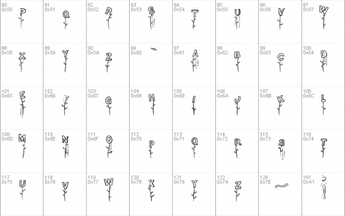 Typo Garden Font 3