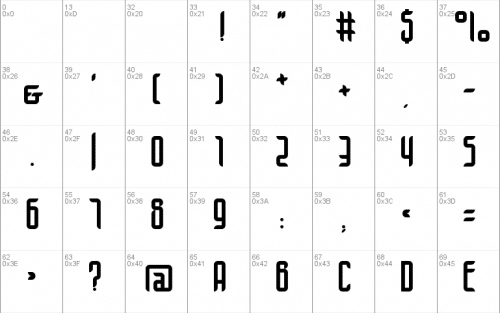 Unik Type Font 1