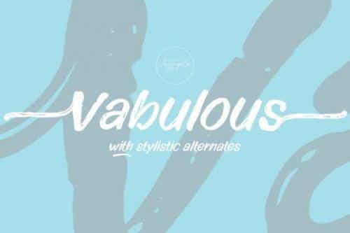 Vabulous Brush Font 1