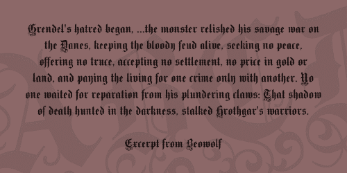 Victorian Text Font 2