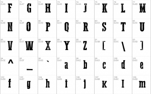 Western Bang Bang Font 2