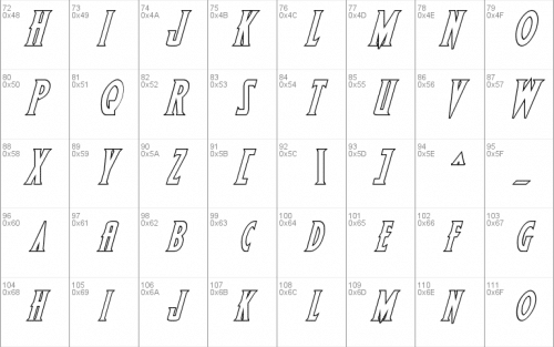 Wolf's Bane II Font 2