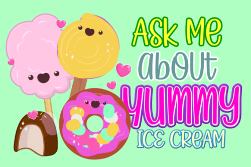 Yummy Ice Cream Font 3