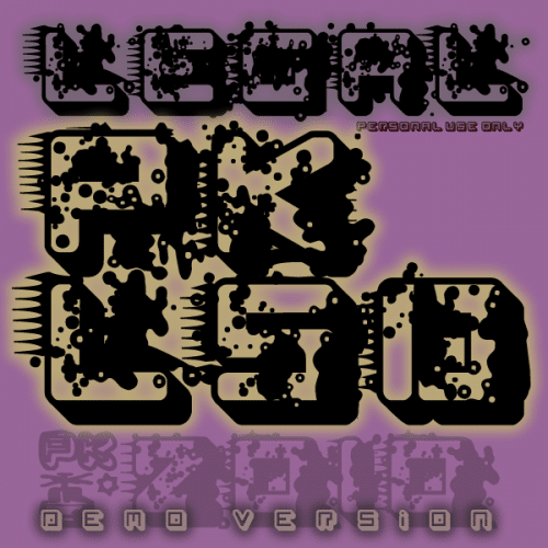 pk LSD Font 1
