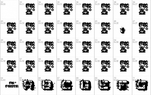 pk LSD Font 2
