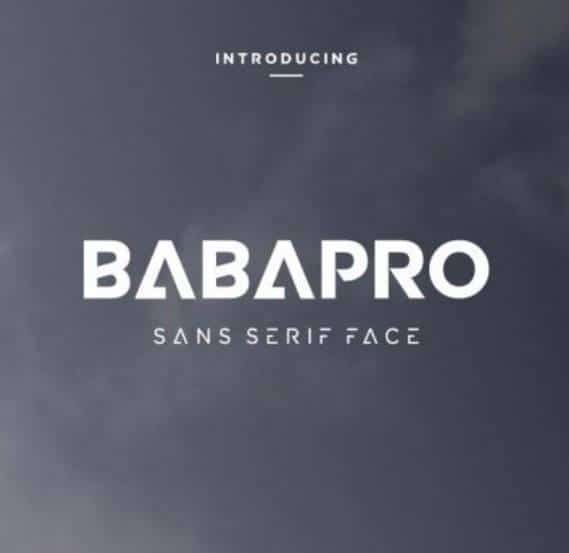 Baba-Pro-Sans-Font-1