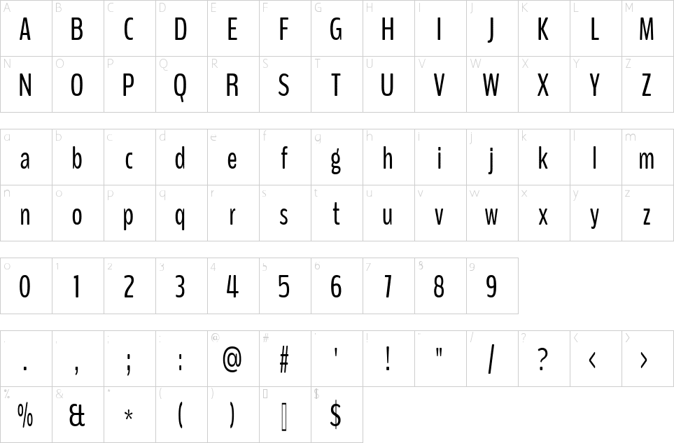 BenchNine-Font-Family-2