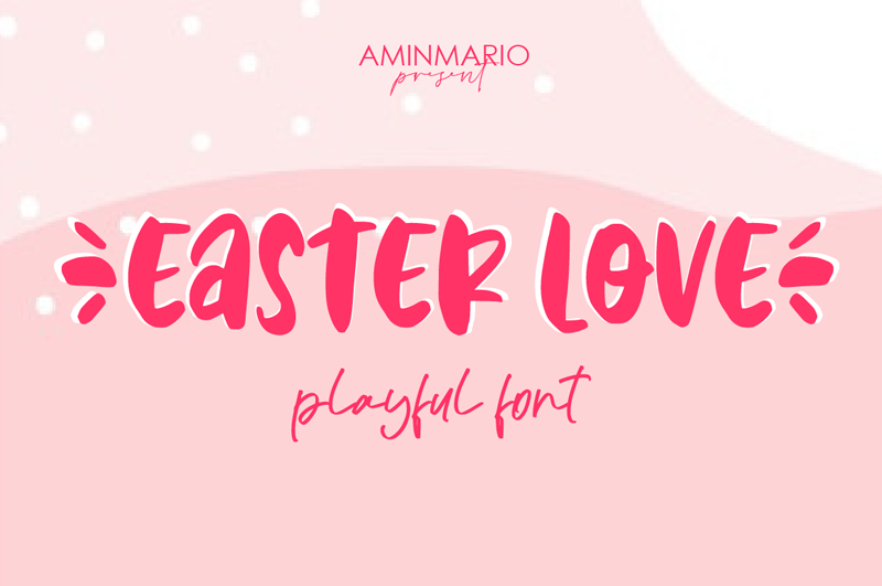 Easter-Love-Font