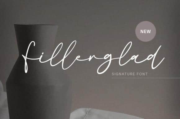 Fillerglad-Font