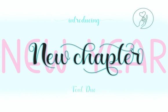 New-Chapter-Font