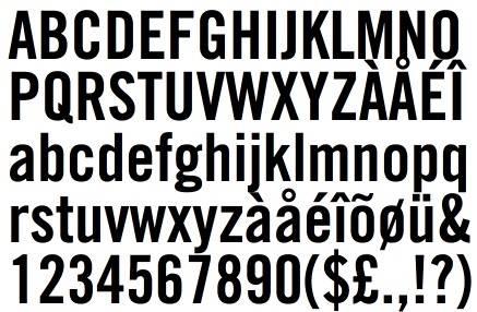 Trade-Gothic-Bold-Condensed-No.-20-Font