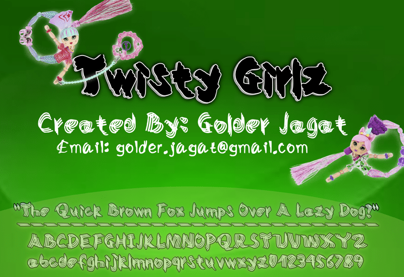 Twisty-Girlz-Font