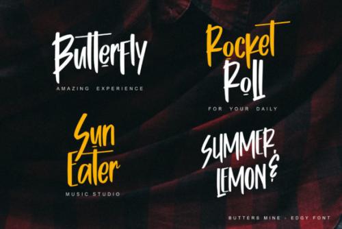 Butters-Mine-Font-8